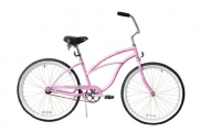 Firmstrong Urban Lady Single Speed, Pink - Women's 26 Beach Cruiser Bike
