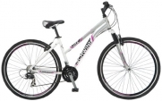 Schwinn Women's GTX-1 700C Dual Sport Bicycle, White/Silver, 16-Inch