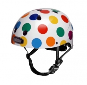 Nutcase Little Nutty Dots Street Helmet, X-Small (46 cm-52 cm)