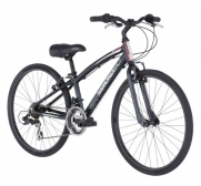 Diamondback Bicycles Boy's Insight Performance Youth Hybrid Bike (24-Inch Wheels), One Size, Black