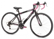 GMC Denali Road Bike, 41cm/X-Small, Black/Pink