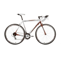 Giordano Libero 1.6 White/Red Men's Road Bike-700c (22-Inch Frame)