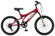 Pacific Boy's Exploit Mountain Bike, Red, One Size