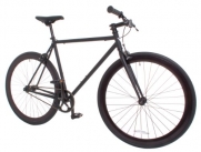 Vilano Rampage Fixed Gear Fixie Single Speed Road Bike, Matte Black, Small/50cm