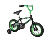 Dynacraft Magna Gravel Blaster Boy's Bike (12-Inch, Green/Black)