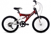 Kent Super 20 Boys Bike (20-Inch Wheels), Red/Black/White