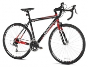 Giordano Libero 1.6 Road Bike, Black/Red, 51cm/Small