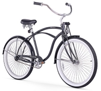 Firmstrong Urban Man LRD Single Speed Beach Cruiser Bicycle, 26-Inch, Black