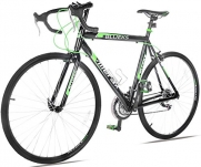 Merax 21 Speed 700C Aluminum Road Bike Racing Bicycle (Green 58CM)