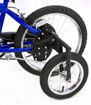 Bike USA Inc's Junior Stabilizer Wheel Kit for Youth 20-Inch Wheel BMX Bikes, Heavy-Duty BMX Training Wheels.