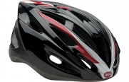 Bell BH21140 Solar Bike Helmet, Black/Red Guilt Trip - UNIV ADULT