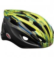 Bell Youth Trigger Helmet Charcoal / Hi-Vis Yellow Rippler One Size