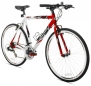 Giordano RS700 Hybrid Bike (54cm Frame), Red/White/Black