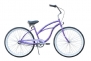 Women's Urban Lady 3 Speed Beach Cruiser Bike Color: Purple