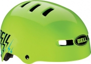 Bell Fraction Bike Helmet - Kid's Glow Green Shocksteady X-Small