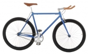 Vilano Edge Fixed Gear Single Speed Bike, Small, Matte Blue