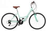 Vilano Women's C1 Comfort Shimano Road Bike, 14-Inch/Small, Green