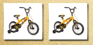 Jeep boy's bike (14-inch wheels)