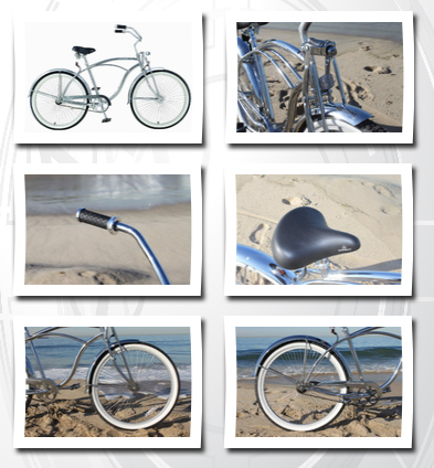 Firmstrong urban lrd single speed men's 26 chopper cruiser (chrome)
