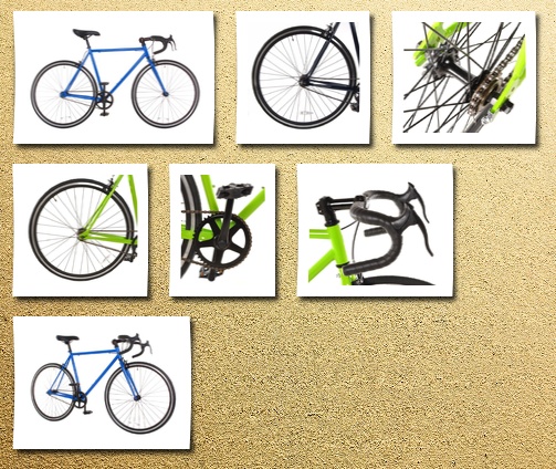 Vilano track fixed gear bike fixie single speed road bike