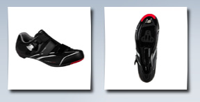 Shimano 2014 men's club recreation road cycling shoes sh-r088l (black )